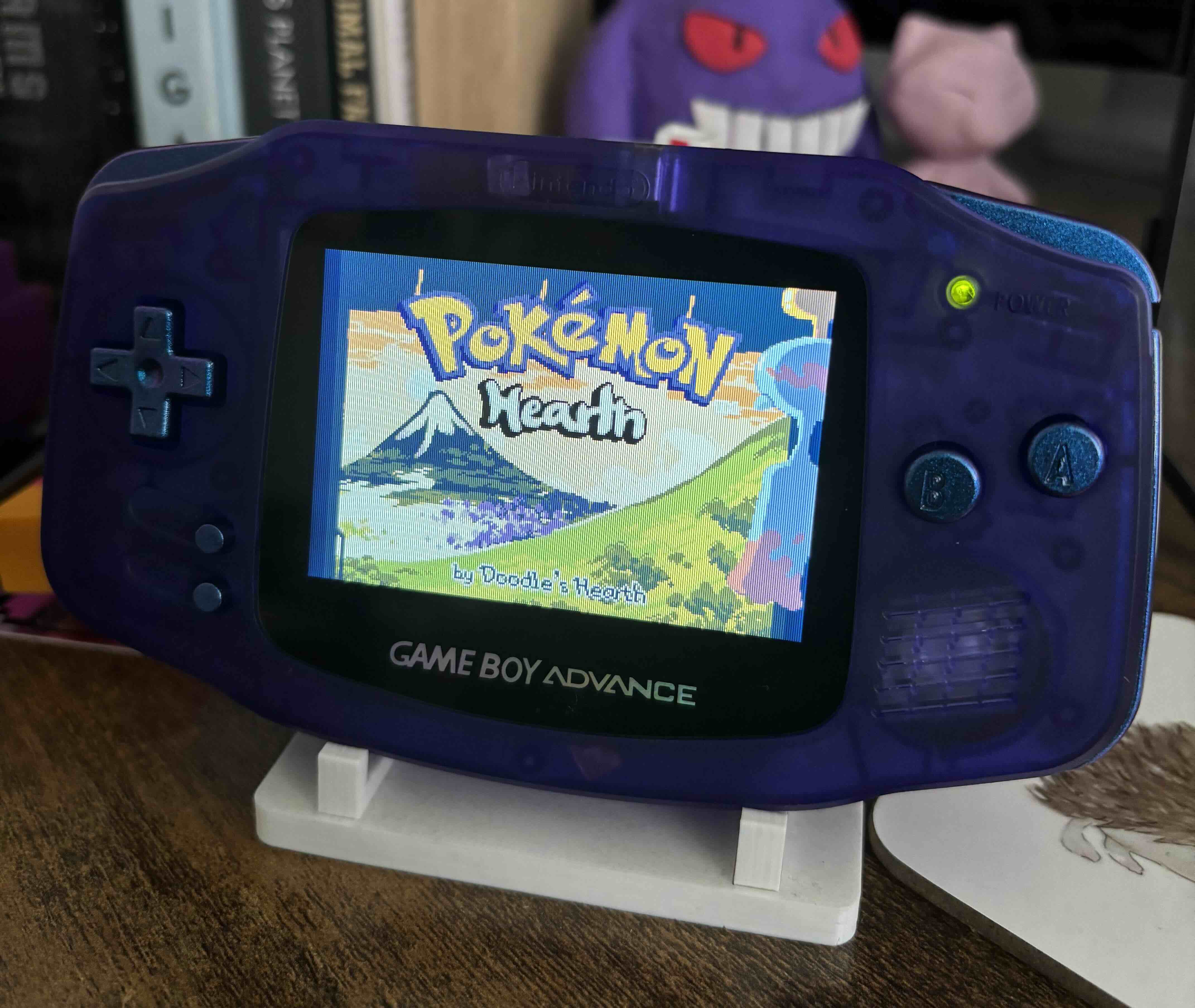 Pokémon Hearth on the Car Boot GBA Build