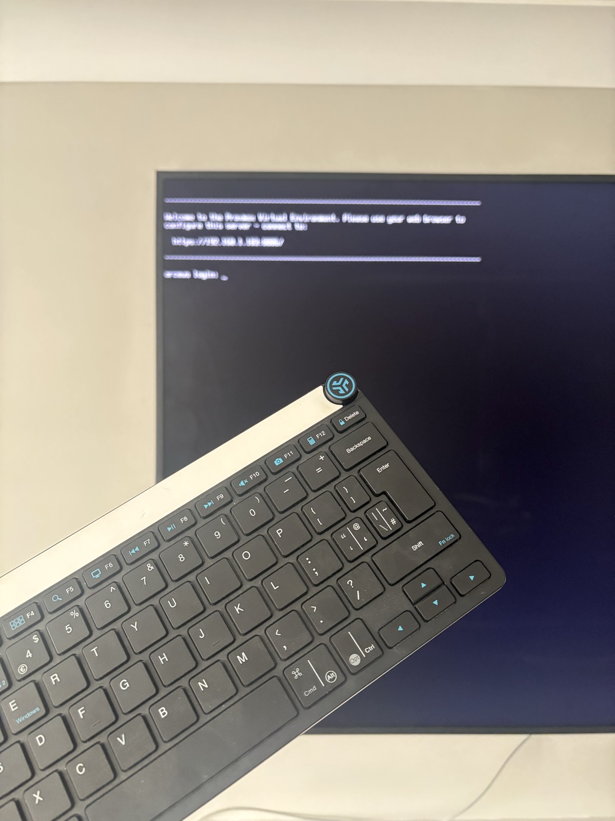 Proxmox on a TV